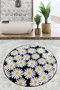 Mijölnir Primula Djt Alfombrilla de baño Multicolor 80 cm